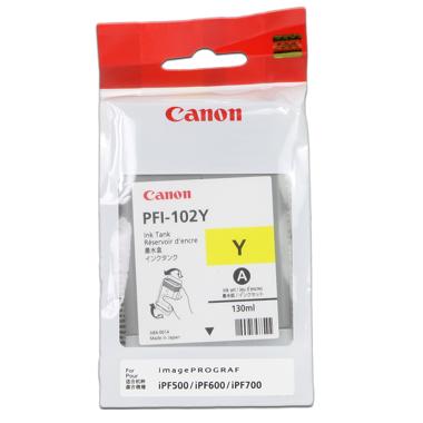 Cartridge PFI-102Y 130ml